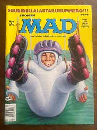 Suomen MAD sarjakuvalehti sarjakuva 2/1993 Helsinki