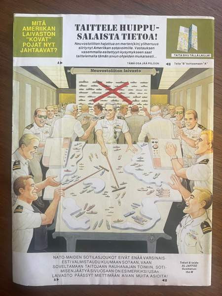 Suomen MAD sarjakuvalehti sarjakuva 1/1993 Helsinki - изображение 2