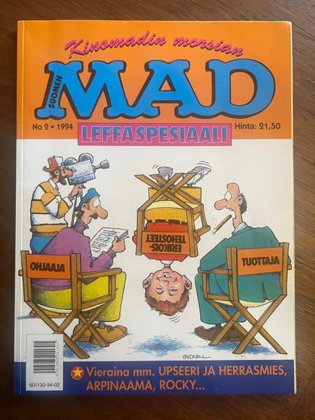 Suomen MAD spesiaali sarjakuvalehti sarjakuva 2/1994 Helsinki – foto 1