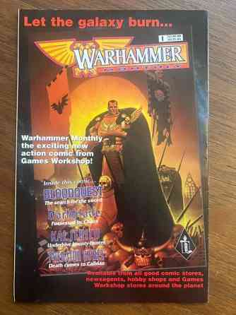 Warhammer Monthly special preview issue black library warhammer games workshop Helsinki