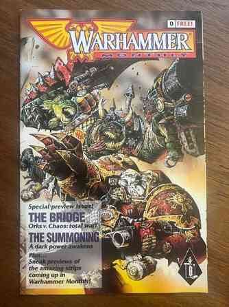 Warhammer Monthly special preview issue black library warhammer games workshop Helsinki