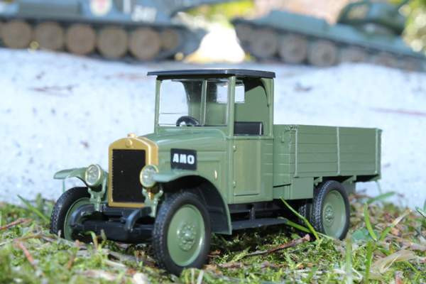 Talvisota AMO F15 kuorma-auto 1930 Neuvostoliitto armeija pienoismalli CCCP Тампере - изображение 4