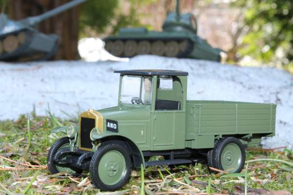 Talvisota AMO F15 kuorma-auto 1930 Neuvostoliitto armeija pienoismalli CCCP Тампере - изображение 1