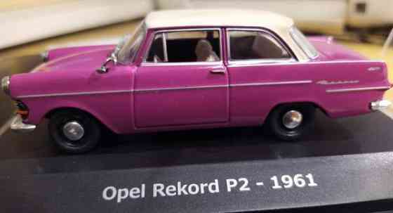 Pienoismalli Opel Rekord P2 1961   1/43 Tampere