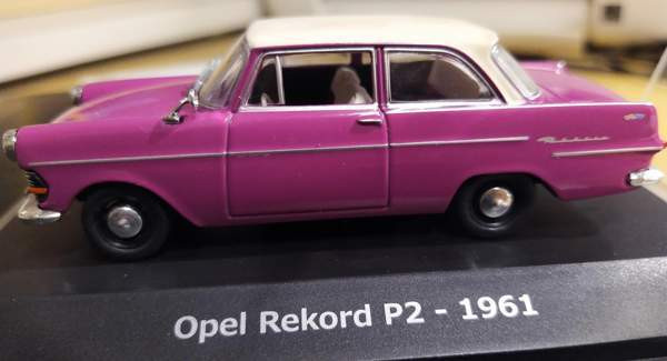 Pienoismalli Opel Rekord P2 1961   1/43 Tampere – foto 1