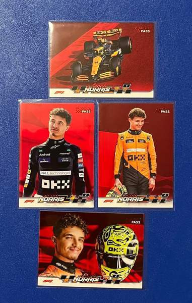 Lando Norris F1-keräilykorttisetti Tuusula - valokuva 1