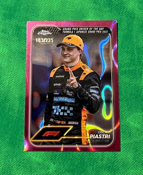 Oscar Piastri numeroitu keräilykortti Tuusula - valokuva 1