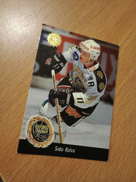 Saku Koivu - TPS Sisu - kortti v. 1994 Lahti - photo 1
