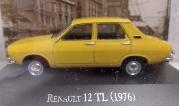 Pienoismalli Renault 12 TL 1976  1/43 Tampere - valokuva 1