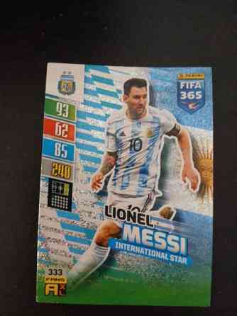 Messi keräilykortti.(saa tarjota hintaa Raisio