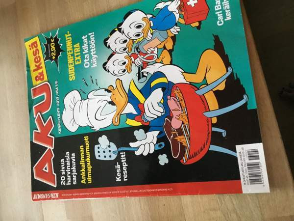 Iltasanomien keräilyliite Aku ja kesä Espoo - valokuva 1