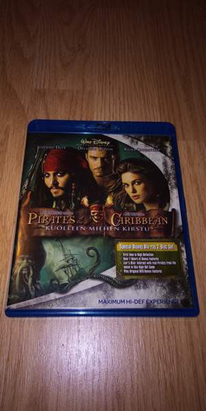 Pirates Of The Caribbean - Kuolleen Miehen Kirstu (Suomijulkaisu) BLU-RAY Salo – foto 1