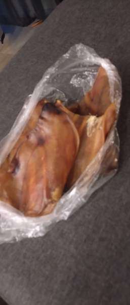 Uusia mustista ja mirristä ostettuja sian korvia Tampere – foto 1