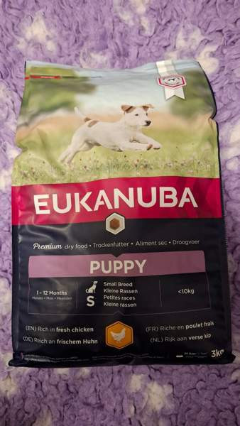 Eucanuba puppy small kana 3kg Yloejaervi – foto 1
