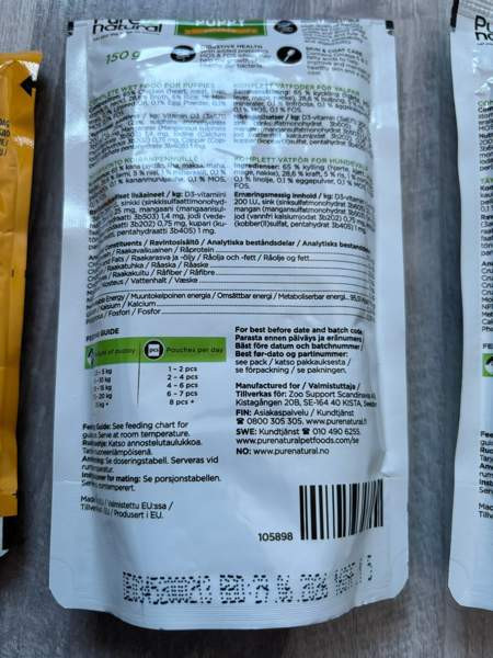 Koiranpennun märkäruokaa Tampere – foto 4