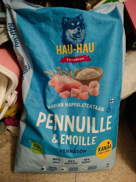 Pennuille ja emoille kuivamuona 12 kg Tyrnävä – foto 1