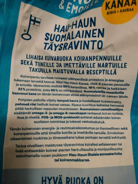 Pennuille ja emoille kuivamuona 12 kg Tyrnävä – foto 2