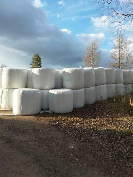 Muovitettua viljeltyä kuivaheinää ja odelmaa Hollola – foto 1