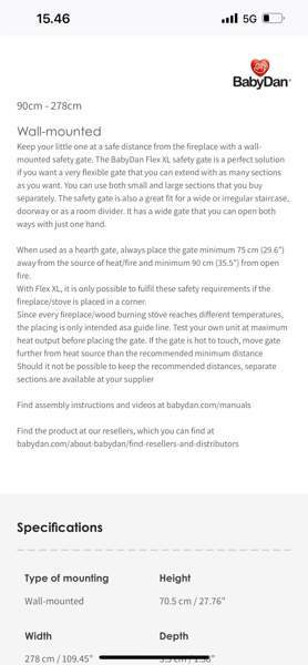 Baby dan xl flex turva aita Espoo – foto 3