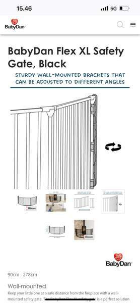 Baby dan xl flex turva aita Espoo – foto 4