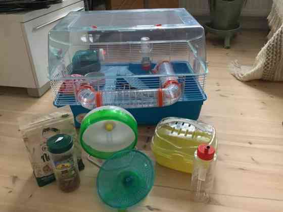 Hamsterin häkki ja kuljetushäkki Mikkeli