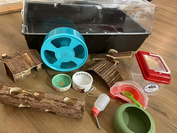Hamsterin häkki+tarvikkeet Pirkkala - photo 1