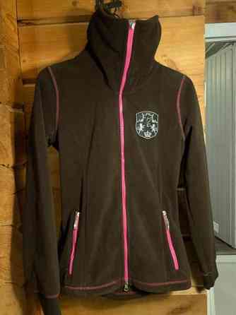 Ruskea fleecetakki M uusi Helsinki