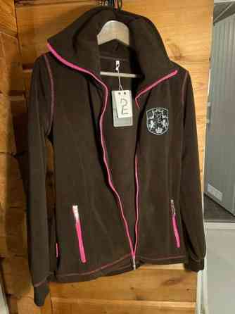 Ruskea fleecetakki M uusi Helsinki