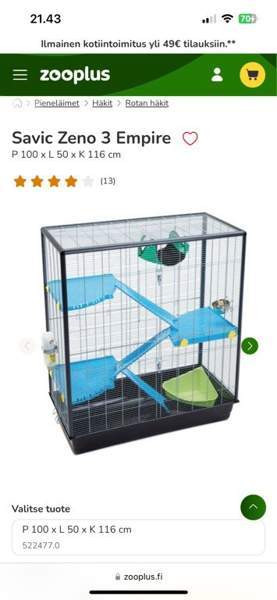 Häkki jyrsijöille Nurmijärvi - valokuva 1