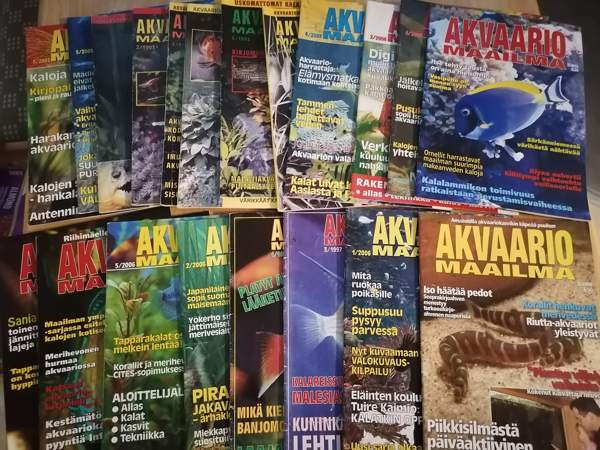 Iso kasa akvaario mailma lehtiä Raisio – foto 2
