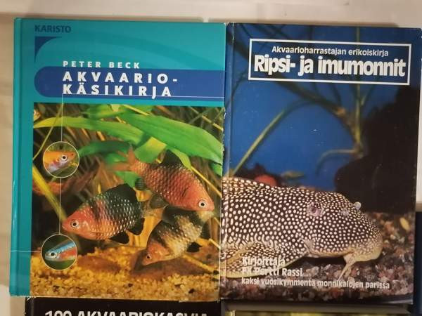 Vyvät akvaario kirjat pakettina Raisio – foto 2