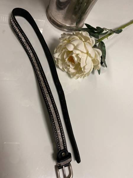 Springstar vyö, musta glitter, 80 cm Espoo – foto 4