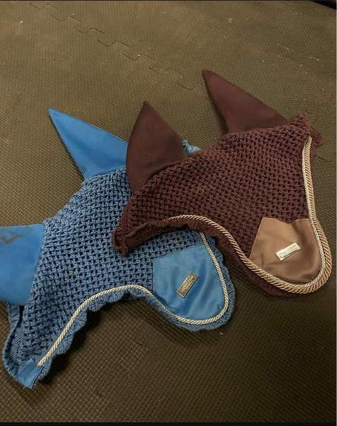 Kaksi kertaa käytössä olleet ESS korvahuput FULL lila & turkoosi Lohja - photo 1