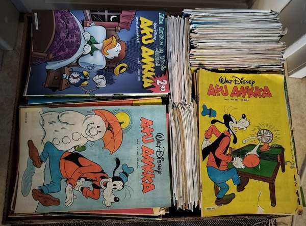 Banaanilaatikollinen Aku Ankka lehtiä Котка - изображение 2