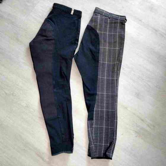 Kahdet ratsastushousut, kokopaikat mokkajäljitelmää, koko 42, Horsehead Лохья