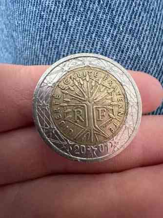 Ranskalainen 2€ kolikko Tampere