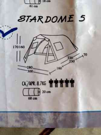 Stardome 5 teltta. Varattu. Turku