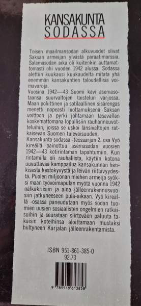 Kansakunta sodassa, 3-osainen Suomen sodan tietokirja Asikkala - valokuva 4