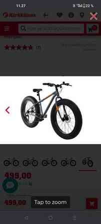 Fatbike Cycklette takuuta jäljellä. Laukaa