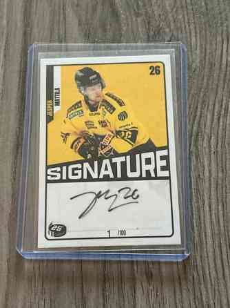 Cardset Signature Jesper Mattila Pori