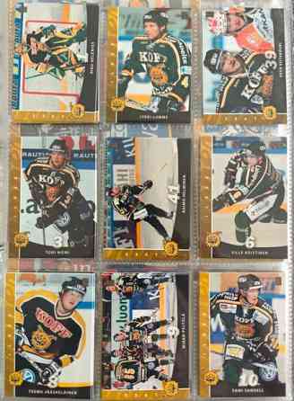 Tampereen Ilves keräilykortit 04-13 kausilta. Pori