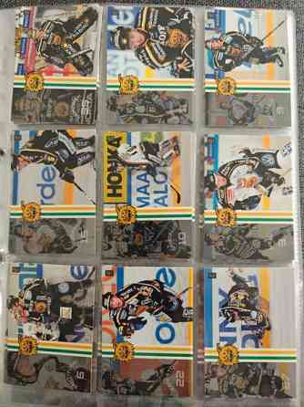 Tampereen Ilves keräilykortit 04-13 kausilta. Pori