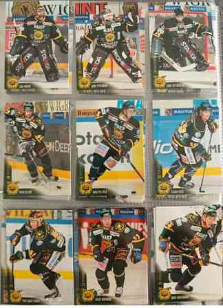 Tampereen Ilves keräilykortit 04-13 kausilta. Pori