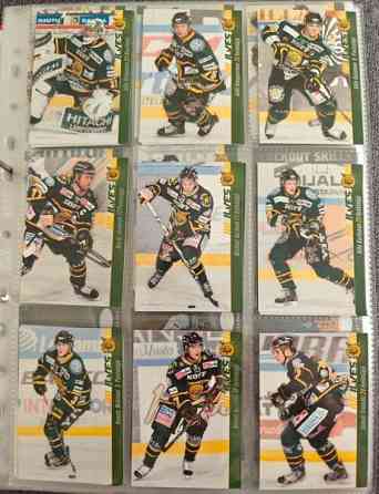 Tampereen Ilves keräilykortit 04-13 kausilta. Pori