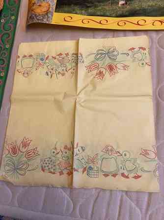 Vanhoja paperi liinoja 9kpl ja vanha juliste Kerava