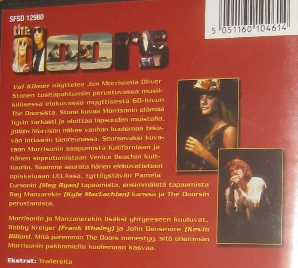 The Doors,  Emma, Äideistä parhain, Alfie, Kuokkavieraat,Harvardin varkaat Тампере - изображение 2