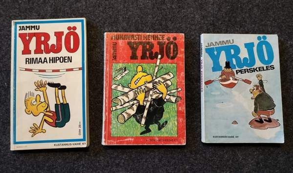 Jammu Yrjö 3 kirjaa Kotka - valokuva 1