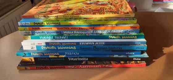 Mauri Kunnaksen lastenkirjoja Ювяскюля