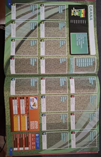 Panini, tyhjä jalkapallotarrojen keräilyalbumi South Africa 2010 Kangasala - valokuva 3