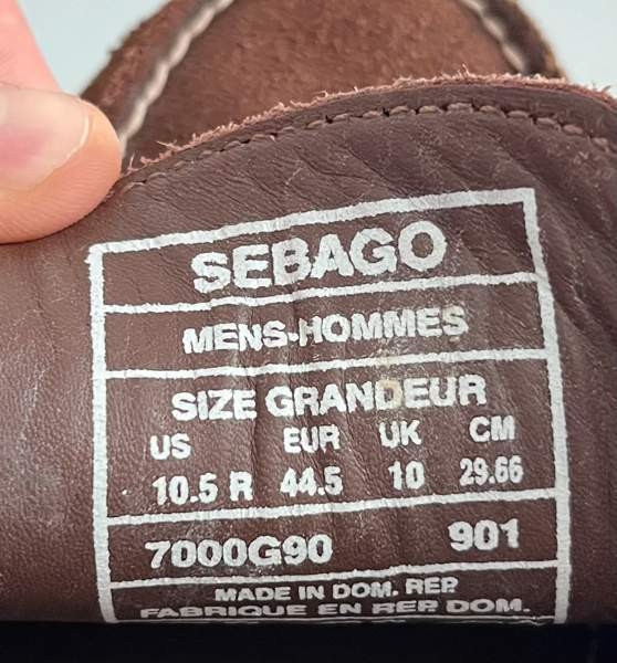 Vähänkäytetyt Sebagon purjehduskengät, 44.5 Kerava – foto 3